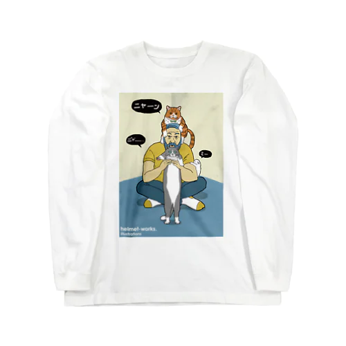 オジマトペ・ニャンズ Long Sleeve T-Shirt