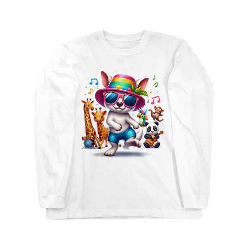 ダンシングアニマル Long Sleeve T-Shirt