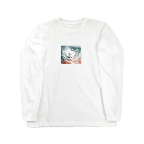 狐の冒険：魔法の森 Long Sleeve T-Shirt