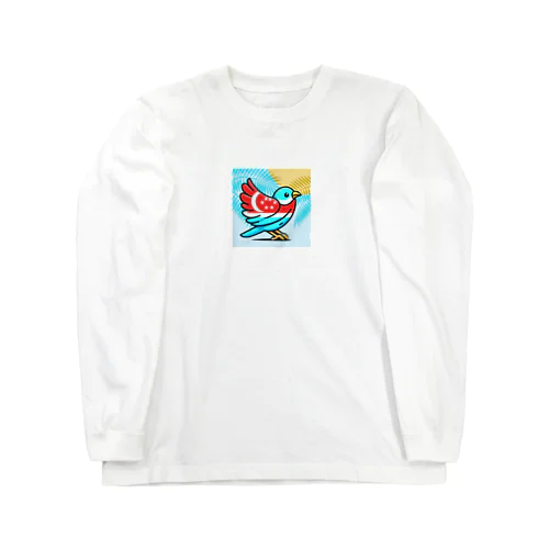 煌めくトロピカルバード🐦️ Long Sleeve T-Shirt