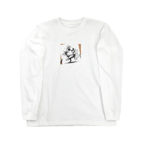 ダンスしまくる魚 Long Sleeve T-Shirt