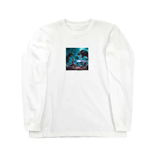 悟空がびゅん Long Sleeve T-Shirt