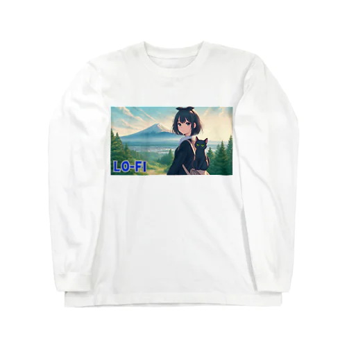 時空の旅猫アルトとミアと神秘の山 Long Sleeve T-Shirt