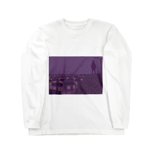 見下ろす街並み Long Sleeve T-Shirt