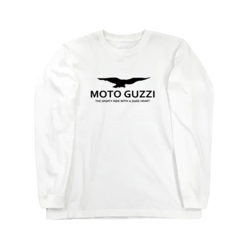 MOTOGUZZI（モトグッチ）クラブジャパン　ワンポイント ロングスリーブTシャツ