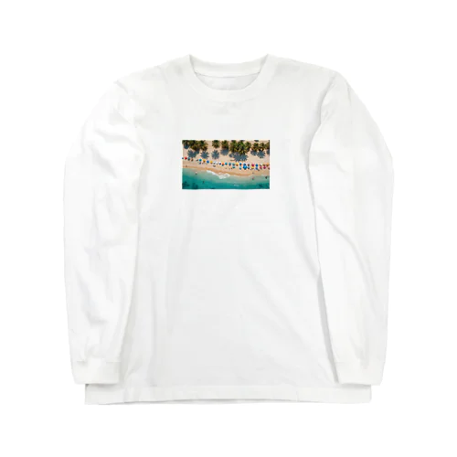 Hawaiian Beach Long Sleeve T-Shirt