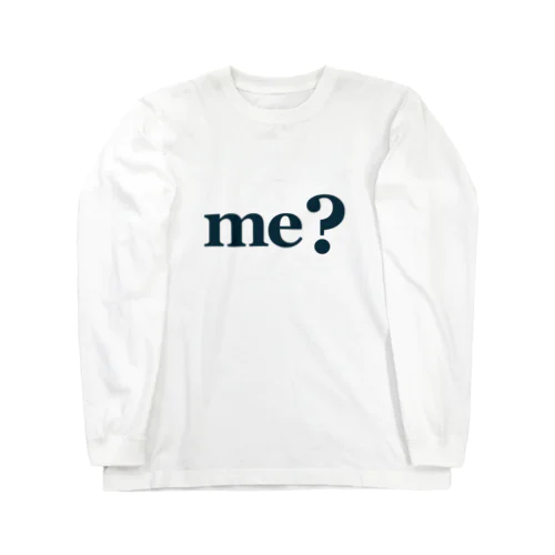 me?(別色） ロングスリーブTシャツ