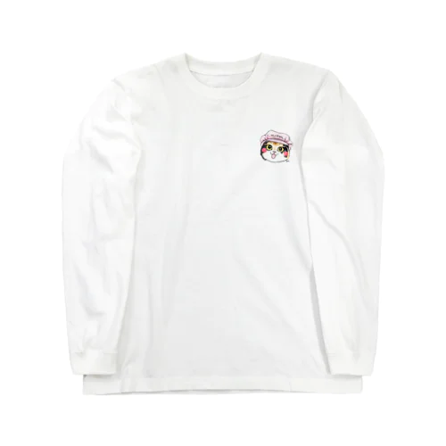 ピンク帽のみかんちゃん Long Sleeve T-Shirt