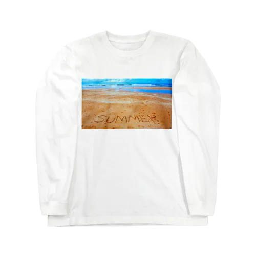 SUMMERデザイン Long Sleeve T-Shirt