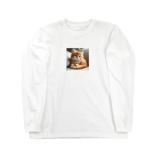 かわいい子猫のキャラクターグッズです Long Sleeve T-Shirt