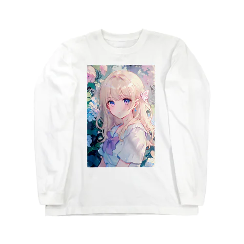 花園の美姫 ロングスリーブTシャツ