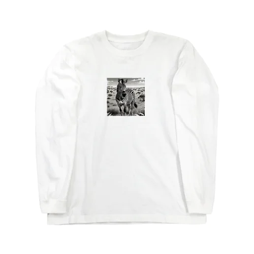 シマウマ Long Sleeve T-Shirt