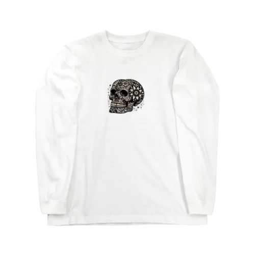 SKULL002 ロングスリーブTシャツ