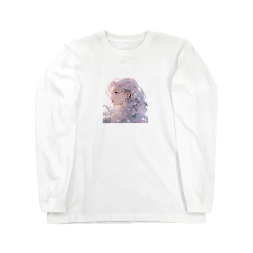 星と少女 Long Sleeve T-Shirt