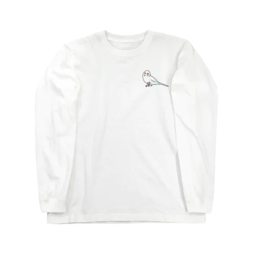 白インコ Long Sleeve T-Shirt