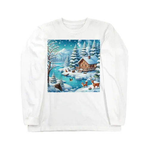 「冬風景グッズ」 Long Sleeve T-Shirt