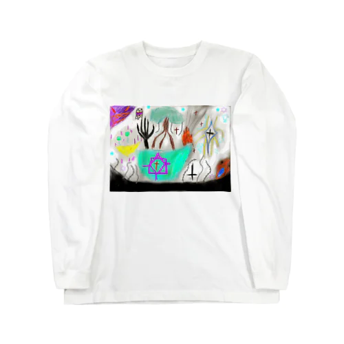 北欧神話の世界のイメージ（オリジナル） Long Sleeve T-Shirt