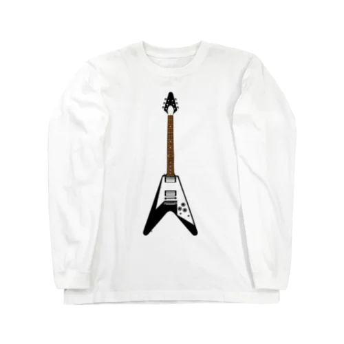 Vギター（縦） Long Sleeve T-Shirt