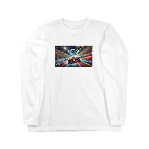 スピードと興奮の頂点：フォーミュラ1レースの魅力 Long Sleeve T-Shirt