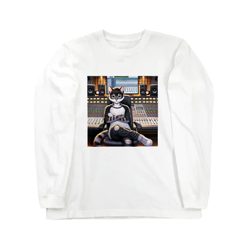 ミキサー猫A Long Sleeve T-Shirt