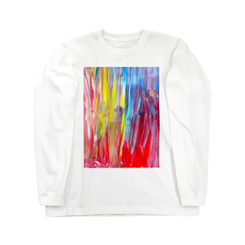 色のシャワー Long Sleeve T-Shirt