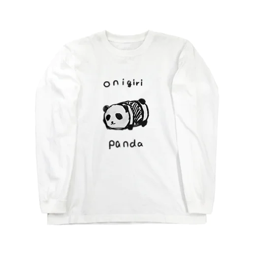 おにぎりパンダ Long Sleeve T-Shirt