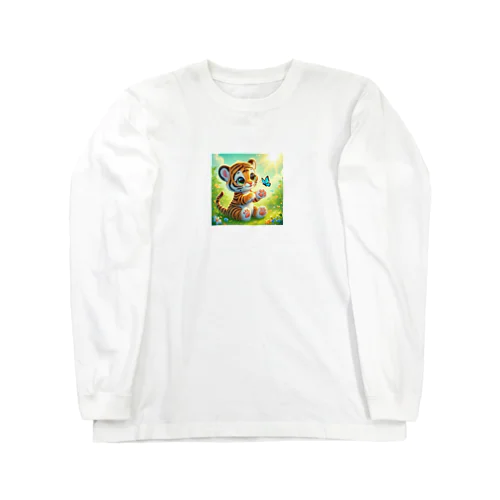 かわいすぎる虎の赤ちゃん Long Sleeve T-Shirt