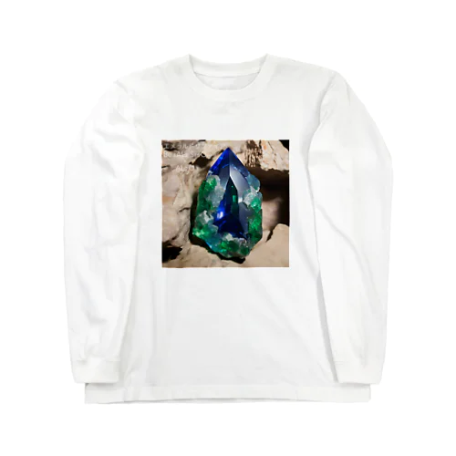 エメラルドサファイア Long Sleeve T-Shirt