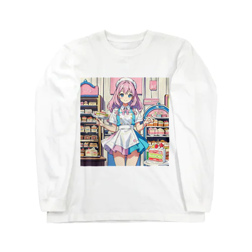 魔法ケーキ少女 ロングスリーブTシャツ