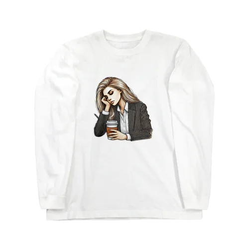 Daydreaming Desk Diva Long Sleeve T-Shirt