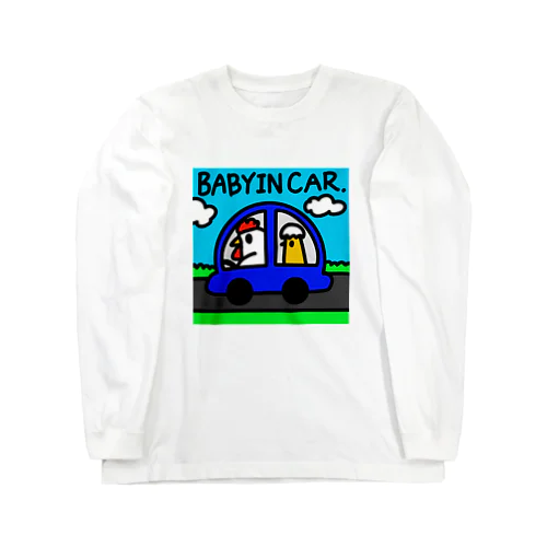 BABY IN CAR ロングスリーブTシャツ