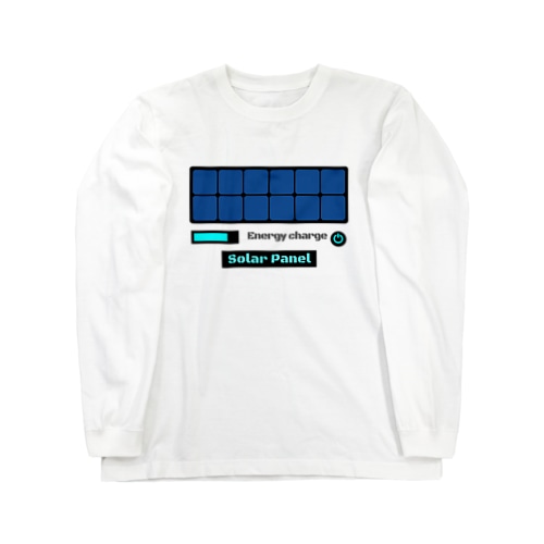 ソーラーパネル付き Myエネルギーチャージ Long Sleeve T-Shirt