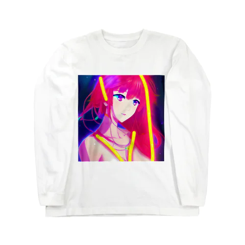 きゅぴきゅぴ★高貴な宇宙系美女ガール Long Sleeve T-Shirt