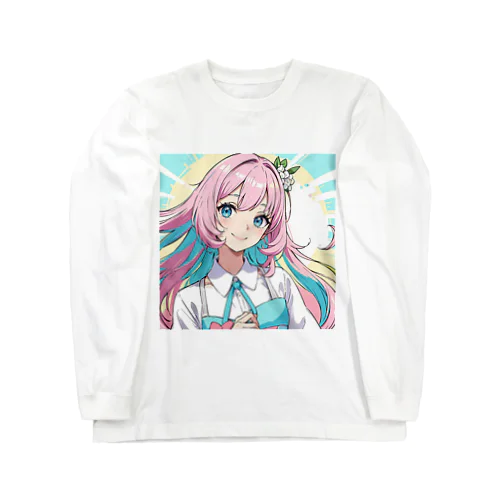 魔法エクステ少女 ロングスリーブTシャツ