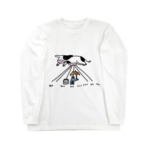 牛の逆襲 Long Sleeve T-Shirt