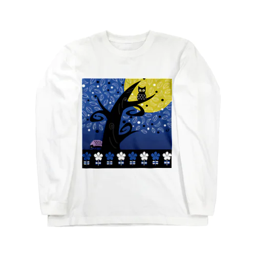 moonlight forest Long Sleeve T-Shirt