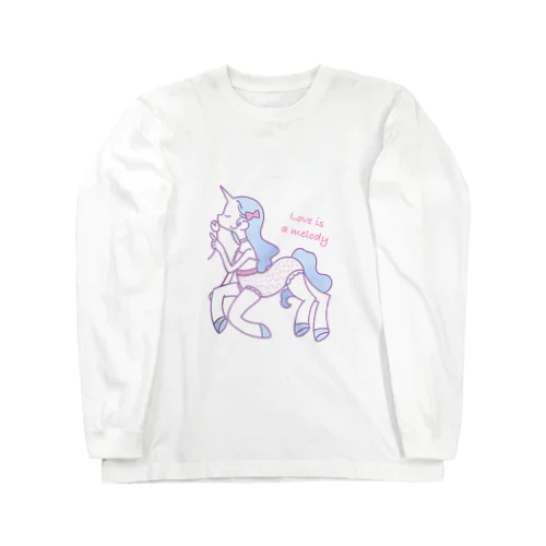 ユニコーンガール Long Sleeve T-Shirt