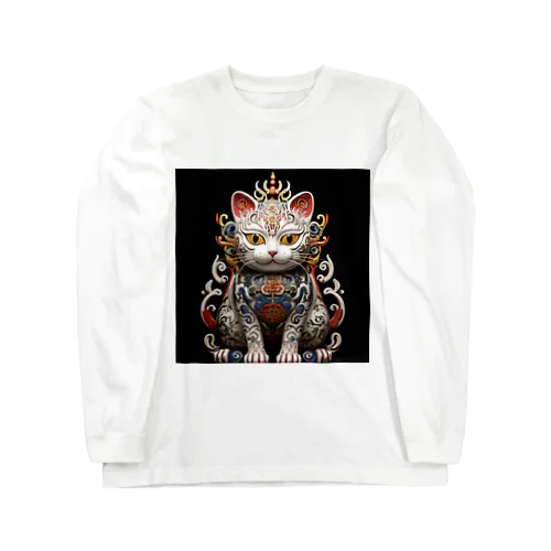 とある猫神社の狛猫 Long Sleeve T-Shirt