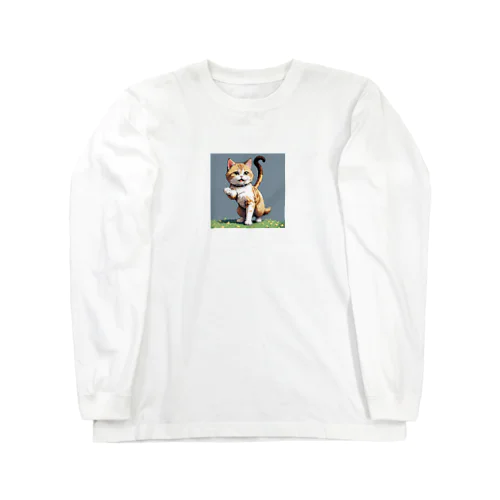 踊る猫 Long Sleeve T-Shirt