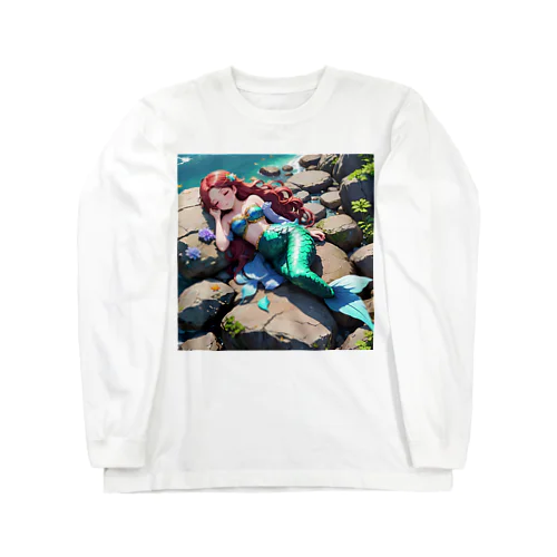 人魚姫のお昼寝 Long Sleeve T-Shirt