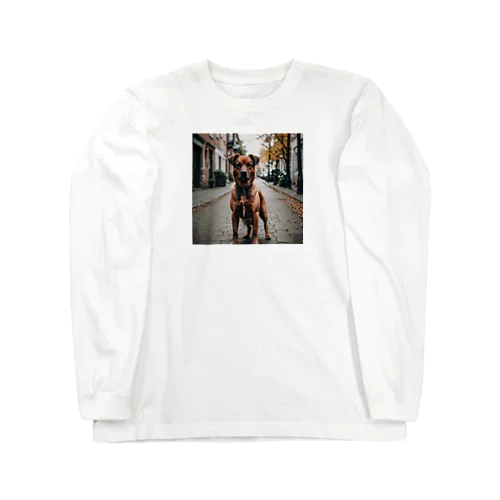 強くて独立心旺盛な犬を写した素敵な写真🐕✨ Long Sleeve T-Shirt