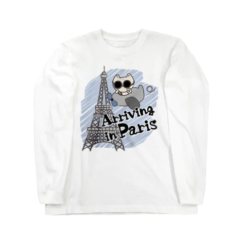 Arriving in Paris Long Sleeve T-Shirt