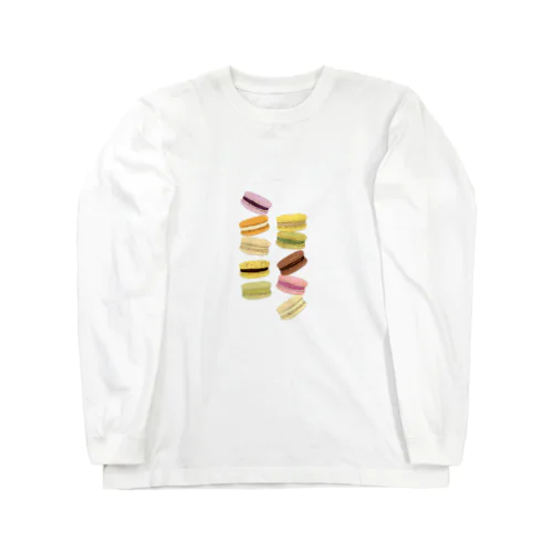 カラフルマカロン Long Sleeve T-Shirt