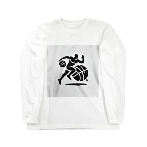 バスケットマン Long Sleeve T-Shirt