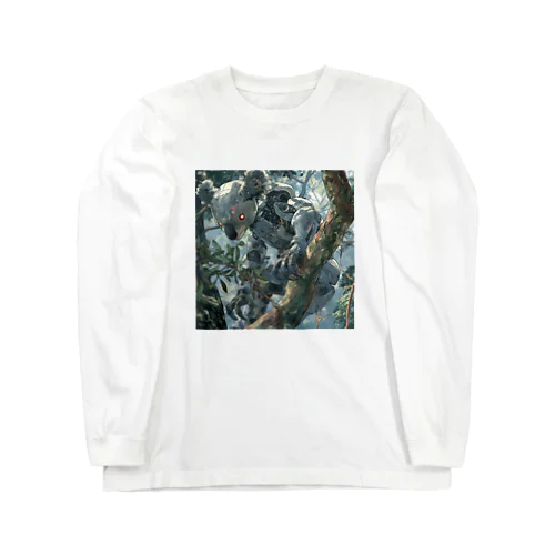 サア…メシノ時間ダ…【AI画像】 Long Sleeve T-Shirt