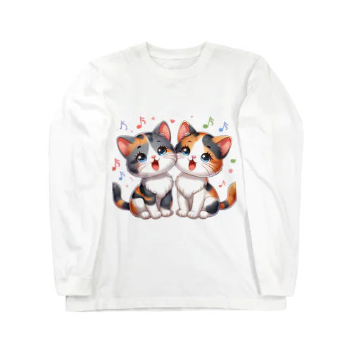 ねこコーラス 08 Long Sleeve T-Shirt