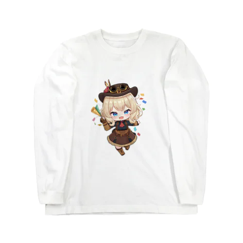 NO MAGIC RELIC HUNTER #セレニウム ちゃんお祝い Long Sleeve T-Shirt