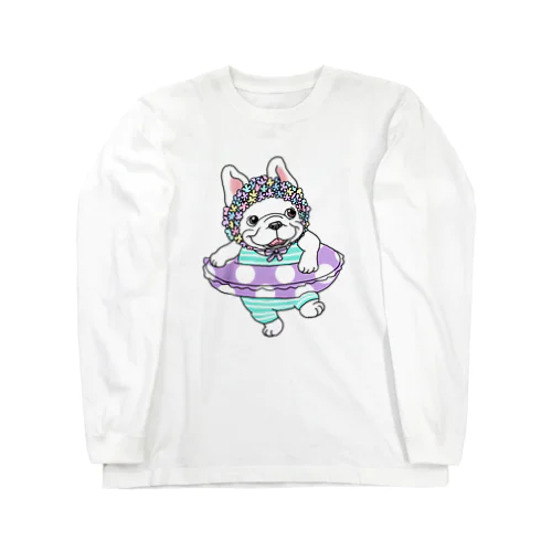 わーい、夏だよー！のフレブルちゃん。 Long Sleeve T-Shirt