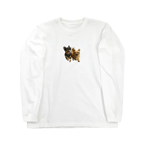 ハピハピチワワ Long Sleeve T-Shirt