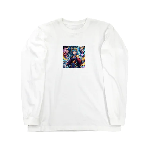 ドラゴンを飼う巫女 Long Sleeve T-Shirt